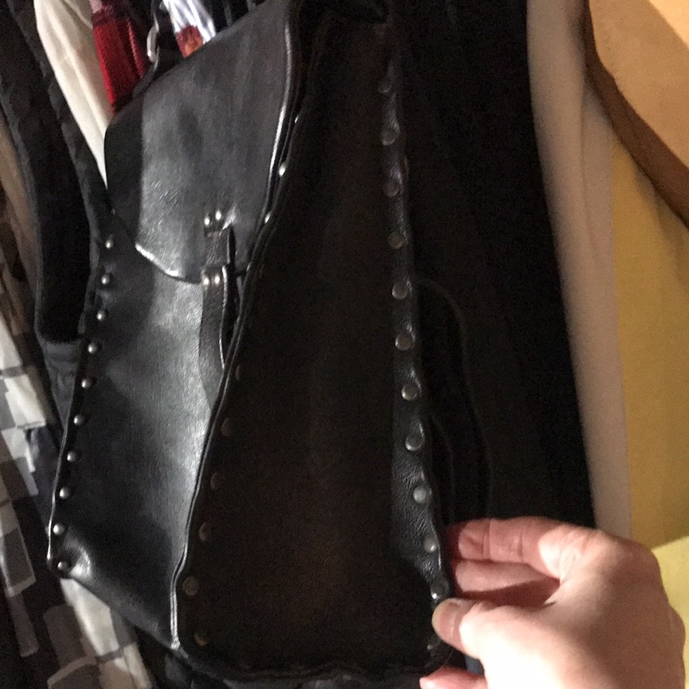 Stylish Black Leather A.S.98 Bag - Picture 4 of 12